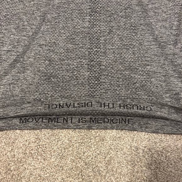 Gray Lululemon Swiftly Tech Racerback Tank Top 2.0 - Picture 3 of 4